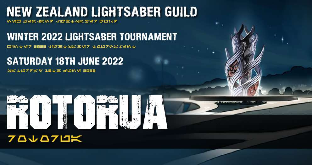 Rotorua Lightsaber Tournament